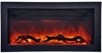 What safety features do electric fireplace include?